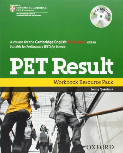 Beispielbild fr PET Result:: Printed Workbook Resource Pack Without Key zum Verkauf von Reuseabook