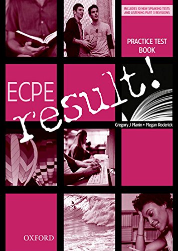 9780194817332: ECPE result!: Practice Tests and CD Pack