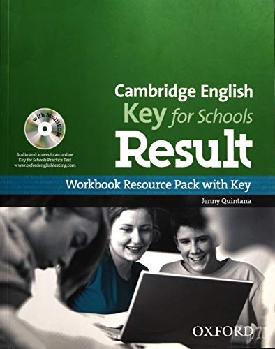 Imagen de archivo de Cambridge English: Key for Schools Result Workbook Resource Pack with Key (KET Result for Schools) a la venta por medimops