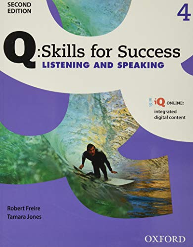 9780194819282: Q Skills for Success: Level 4: Listening & Speaking Student Book with iQ Online