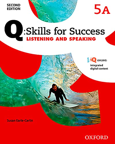 9780194820837: Q Skills for Success (2nd Edition). Listening & Speaking 5. Split Student's Book Pack Part A