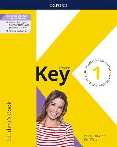 Stock image for Key to Bachillerato 1. Student's Book. 2 Edition - 9780194832564 for sale by Hamelyn