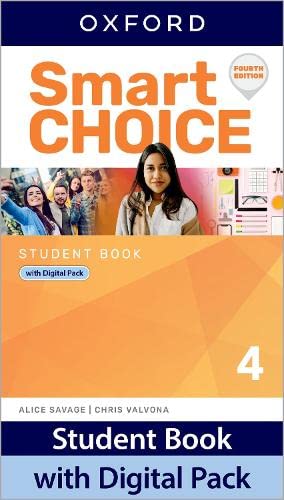 Imagen de archivo de Smart Choice: Level 4: Student Book With Digital Pack a la venta por Blackwell's