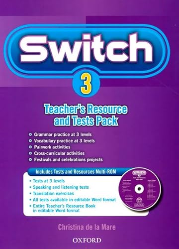 9780194849128: Switch 3: Teacher's Resource Book & Tests Pack - 9780194849128