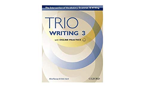 Stock image for Trio Writing Level 3 Student Book with Online Practice for sale by The Maryland Book Bank