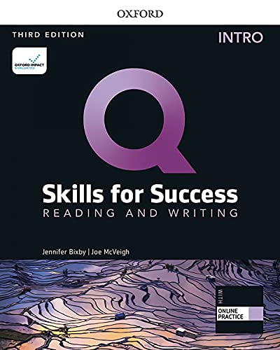 Stock image for Q Skills for Success Reading and Writing, Intro Level 3rd Edition Student book and IQ Online Access for sale by GF Books, Inc.