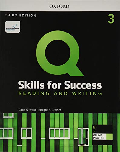 Imagen de archivo de Q Skills for Success Reading and Writing, 3rd Level 3rd Edition Student book and IQ Online Access a la venta por HPB-Red