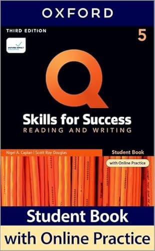 Beispielbild fr Q Skills for Success Reading and Writing, 5th Level 3rd Edition Student book and IQ Online Access (Q Skills for Success 3th Edition) zum Verkauf von Ergodebooks