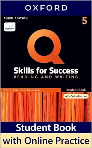 Stock image for Q Skills for Success Reading and Writing, 5th Level 3rd Edition Student book and IQ Online Access for sale by GF Books, Inc.