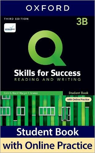 Stock image for Q: Skills for Success: Level 3: Reading and Writing Split Student Book B with iQ Online Practice for sale by Revaluation Books