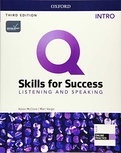 Beispielbild fr Q Skills for Success Listening & Speaking, Intro Level 3rd Edition Student book and IQ Online Access zum Verkauf von BooksRun