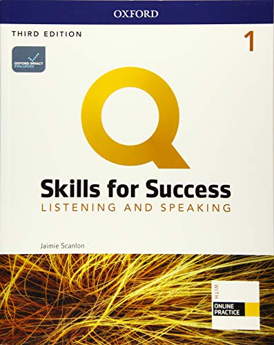 Imagen de archivo de Q Skills for Success Listening & Speaking, 1st Level 3rd Edition Student book and IQ Online Access a la venta por SecondSale