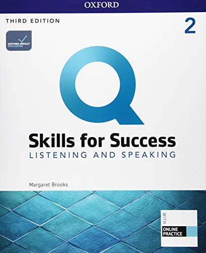 Beispielbild fr Q Skills for Success Listening & Speaking, 2nd Level 3rd Edition Student book and IQ Online Access zum Verkauf von BooksRun