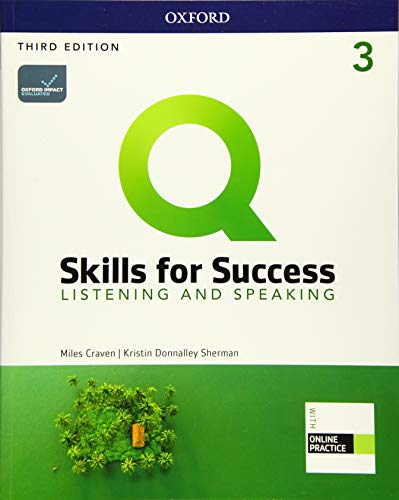 Imagen de archivo de Q Skills for Success Listening & Speaking, 3rd Level 3rd Edition Student book and IQ Online Access a la venta por BooksRun