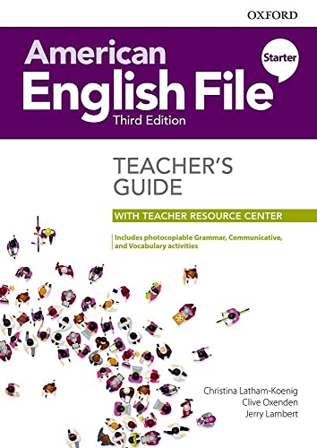 Imagen de archivo de American English File 3th Edition Starter. Teacher's Book Pack a la venta por Giant Giant