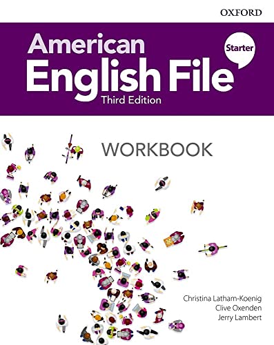 Imagen de archivo de American English File 3th Edition Starter. Workbook without Answer Key a la venta por BooksRun