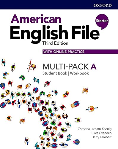 Stock image for American English File: Starter: Student Book/Workbook Multi-Pack A With Online Practice for sale by Blackwell's