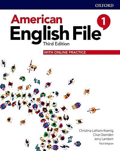 Imagen de archivo de American English File 3th Edition 1. Student's Book Pack a la venta por BooksRun