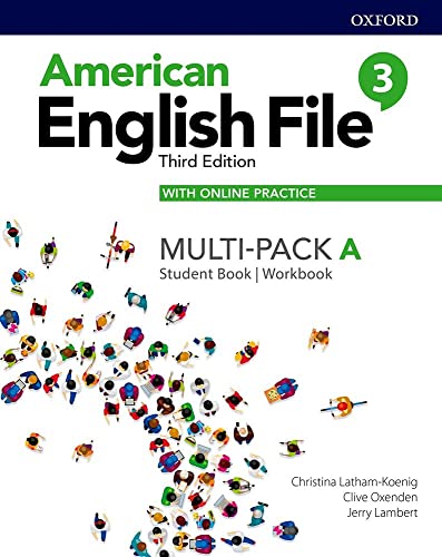 Imagen de archivo de American English File Level 3 Student Book/Workbook Multi-Pack A with Online Practice a la venta por GF Books, Inc.
