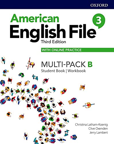 Imagen de archivo de American English File Level 3 Student Book/Workbook Multi-Pack B with Online Practice a la venta por GoldenWavesOfBooks