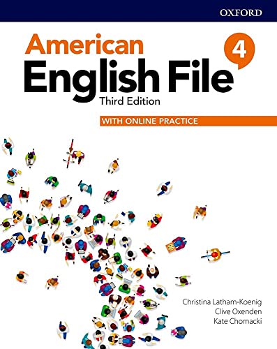 Stock image for American English file level 4 student book with online practice for sale by Books Puddle