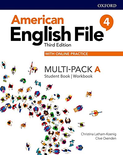 Beispielbild fr American English File: Level 4: Student Book/Workbook Multi-Pack A With Online Practice zum Verkauf von Blackwell's