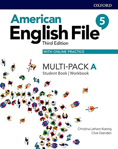 Imagen de archivo de American English File Level 5 Student Book/Workbook Multi-Pack A with Online Practice a la venta por GF Books, Inc.