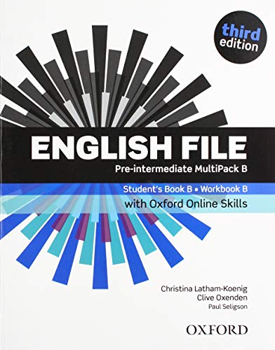 Stock image for ENGLISH FILE 3RD EDITION PRE-INTERMEDIATE MULTIPACK B WITH OOSP for sale by Brook Bookstore