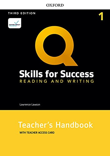 Stock image for Q Skills for Success (3rd Edition) Reading & Writing 1. Teacher's Book Pack for sale by GF Books, Inc.