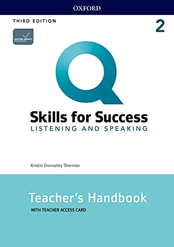 Imagen de archivo de Q Skills for Success (3rd Edition) Listening & Speaking 1. Teacher's Book Pack a la venta por Brook Bookstore