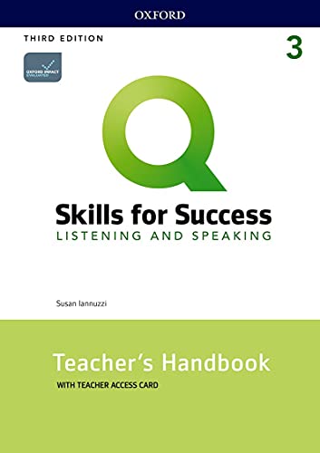 Imagen de archivo de Q Skills for Success (3rd Edition) Listening & Speaking 2. Teacher's Book Pack a la venta por Brook Bookstore
