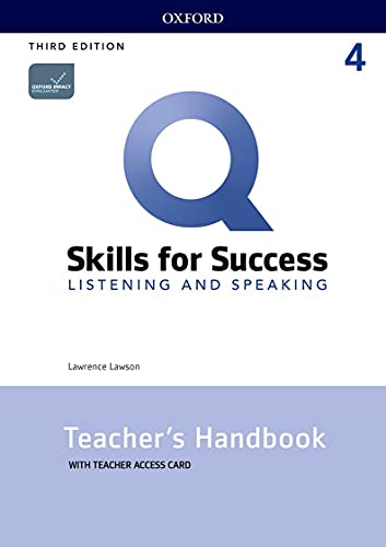 Stock image for Q Skills for Success (3rd Edition) Listening & Speaking 3. Teacher's Book Pack for sale by Brook Bookstore