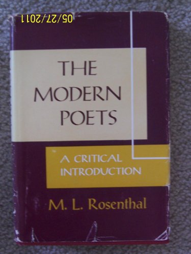 Beispielbild fr Modern Poets a Critical Introduction zum Verkauf von ThriftBooks-Atlanta