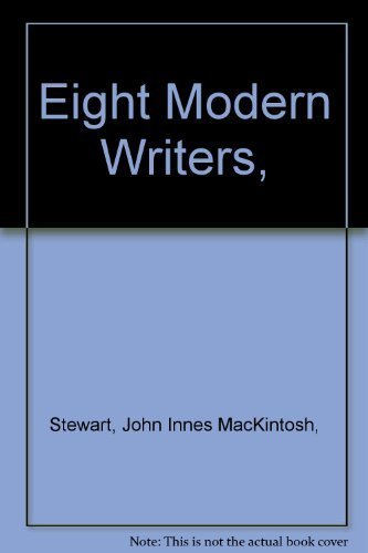 Stock image for Eight Modern Writers, for sale by Dunaway Books