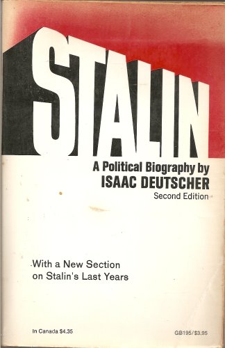 Stock image for Stalin: A Political Biography (Galaxy Books) for sale by Wonder Book
