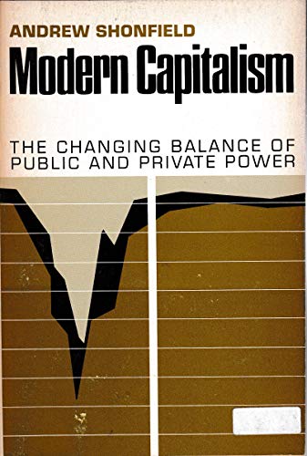 9780195002980: Modern Capitalism: The Changing Balance of Public and Private Power (Royal Institute of International Affairs)