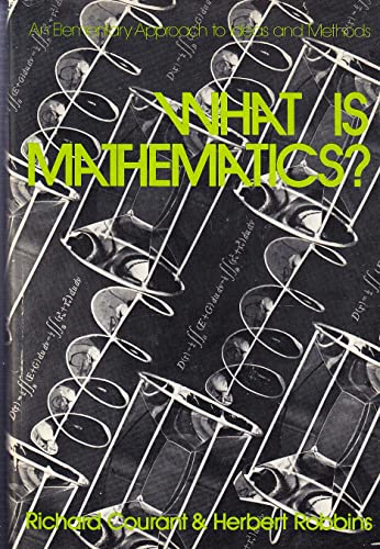 9780195005172: What is Mathematics?: An Elementary Approach to Ideas and Methods