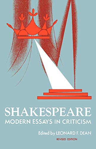 9780195006889: Shakespeare: Modern Essays in Criticism