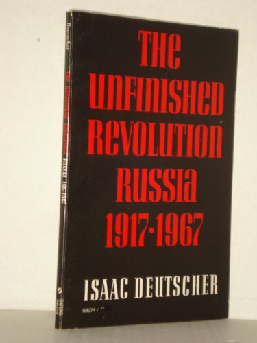 9780195007862: The Unfinished Revolution: Russia, 1917-67: 274 (Galaxy Books)