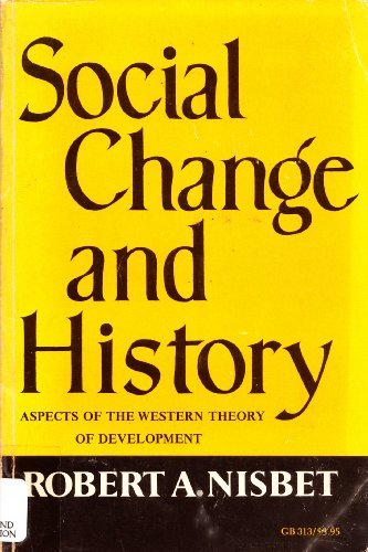9780195008050: Social Change and History