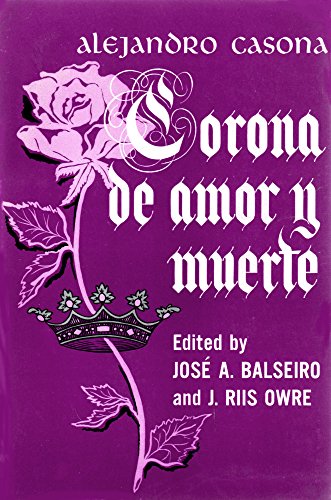 Imagen de archivo de Corona de Amor y Muerte a la venta por Better World Books