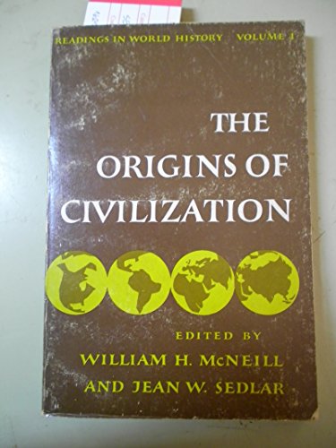 Beispielbild fr Origins of Civilization: 001 (Readings in World History, 1) zum Verkauf von Hawking Books