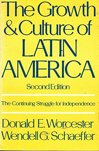 9780195011050: Growth and Culture of Latin America: v. 2