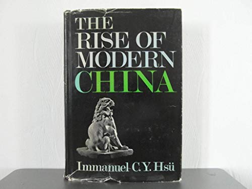 Stock image for The Rise of Modern China for sale by Irish Booksellers