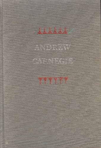 9780195012828: Andrew Carnegie [Lingua Inglese]