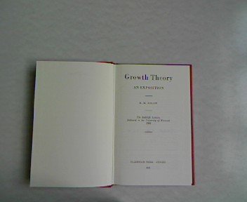 Beispielbild fr Growth Theory: An Exposition zum Verkauf von ThriftBooks-Atlanta