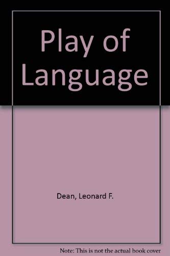 9780195013047: The play of language