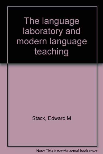 Stock image for The language laboratory and modern language teaching for sale by Ergodebooks