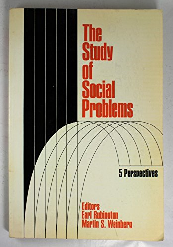 Beispielbild fr Study of Social Problems: Five Perspectives zum Verkauf von BookHolders