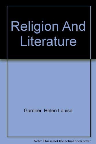 Religion and Literature (9780195014570) by Helen Gardner